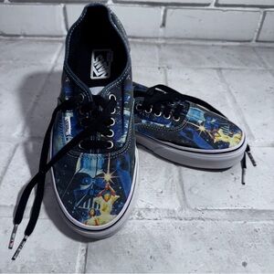 VANS Star Wars x Authentic A New Hope Movie Poster Women’s 9.5 RARE